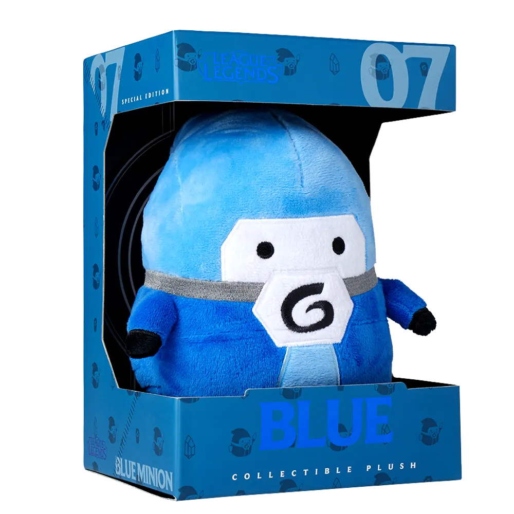 Blue Minion Collectible Plush — Riot Games