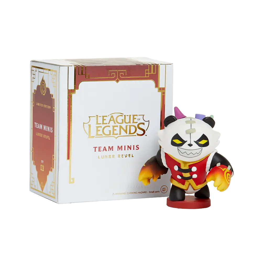 Lunar Revel Team Mini - Panda Tibbers — Riot Games, figure