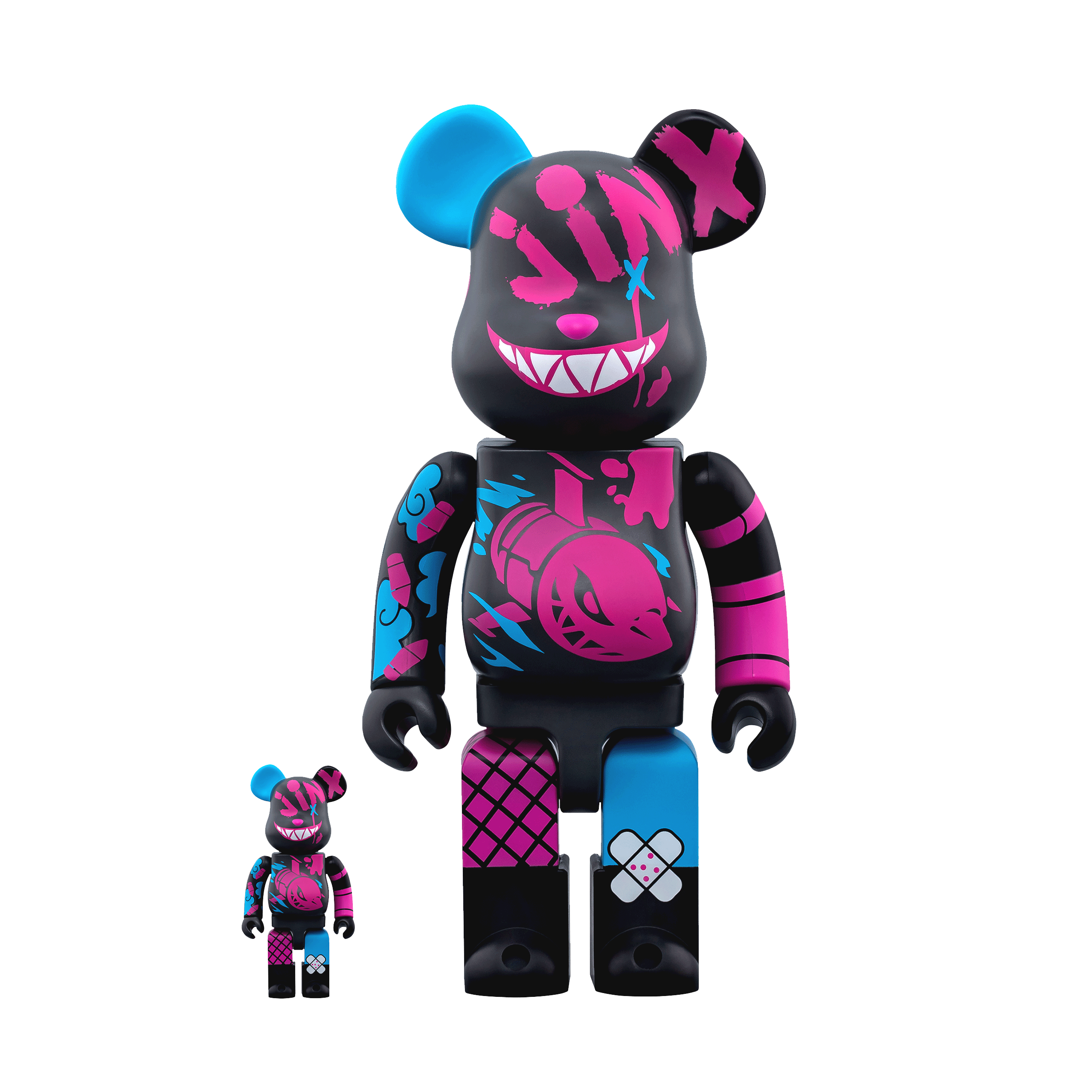 BE@RBRICK Jinx 100% & 400%