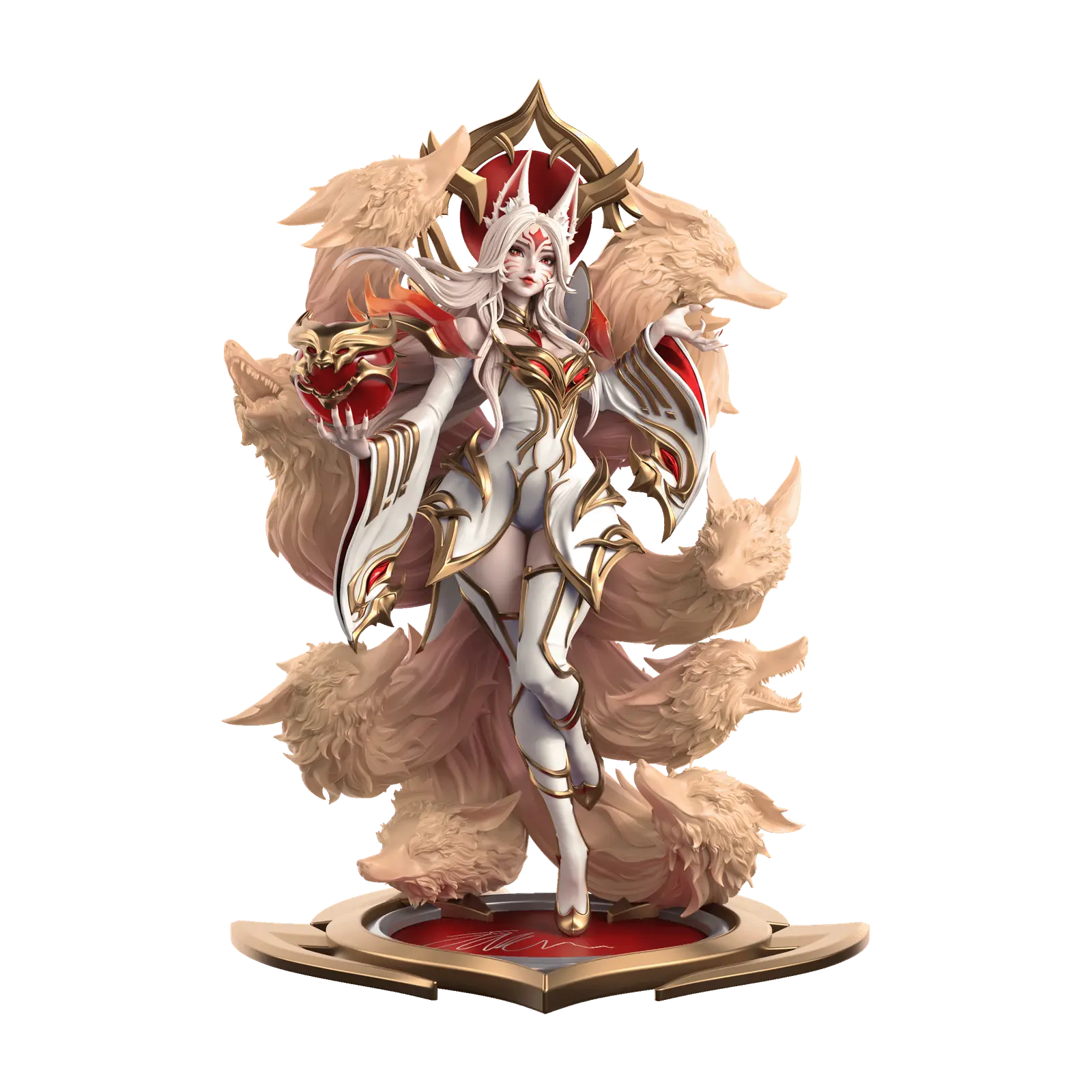 Hall of Legends 2024 Immortalized Legend Ahri 1/6 Statue — Riot Games
