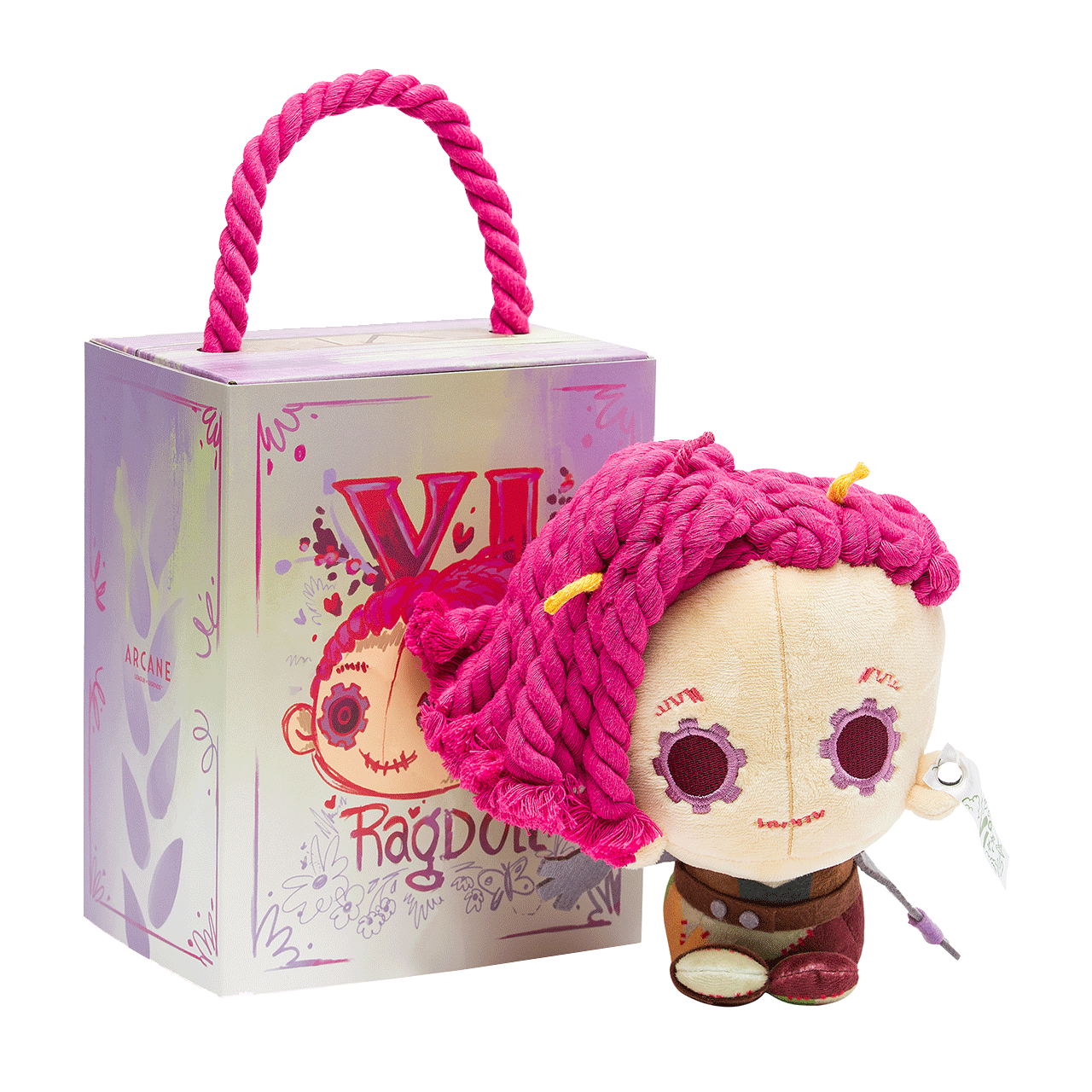 Arcane Vi Ragdoll Plush