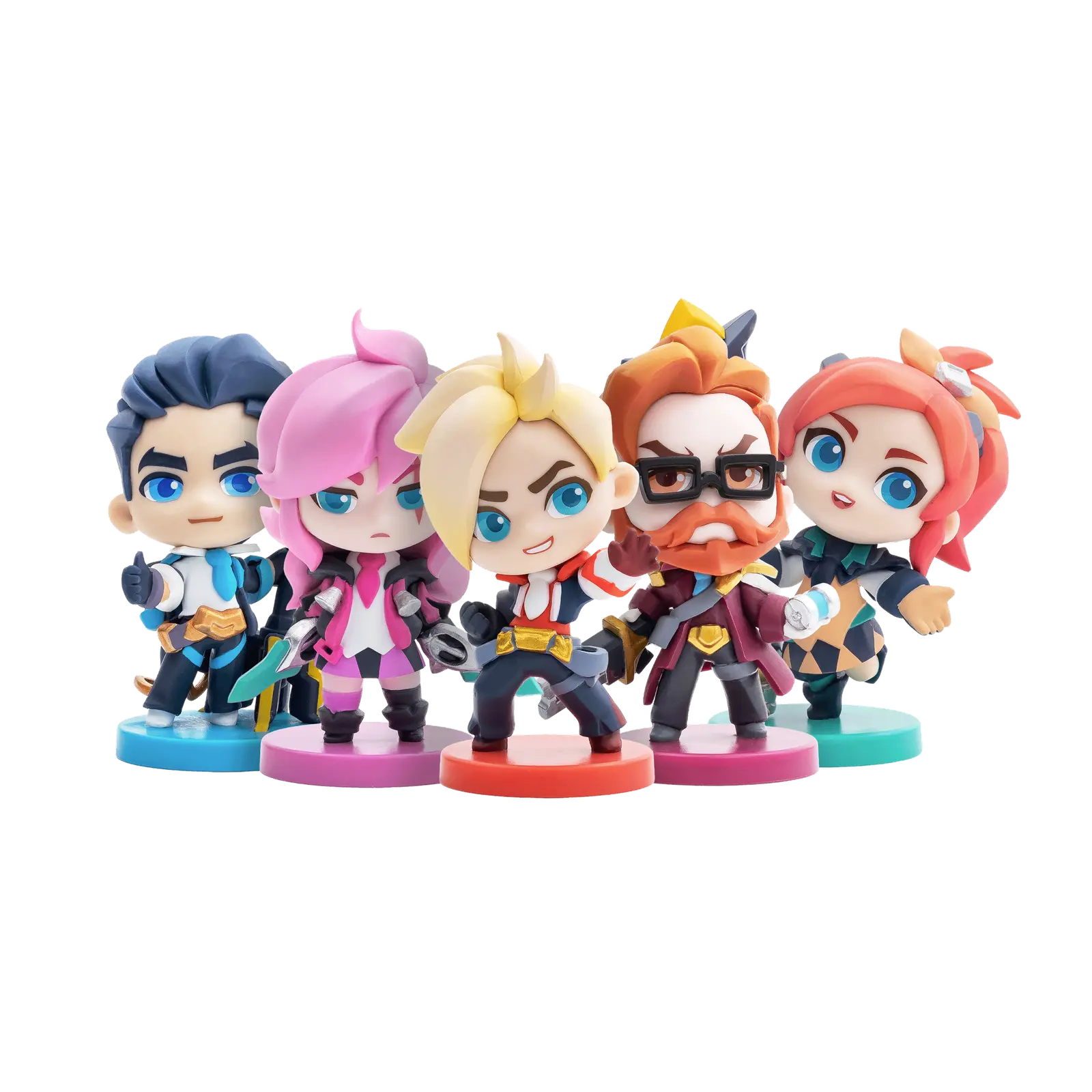 Battle Academia Team Minis Set — Riot Games, figure, 2021