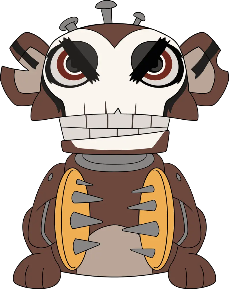 Youtooz Arcane Wind Up Monkey Plush — 2025