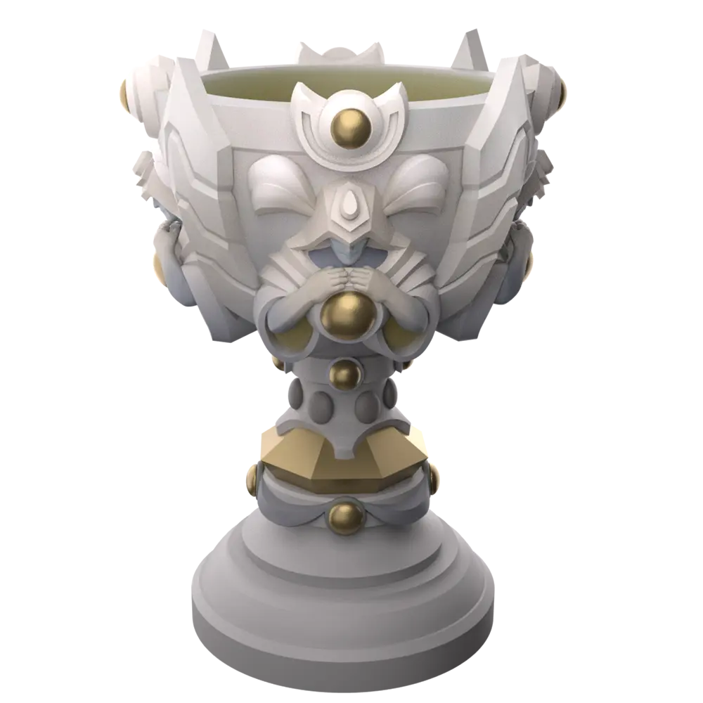 2019 World Championship Summoner's Cup — Riot Games, statue, 2020