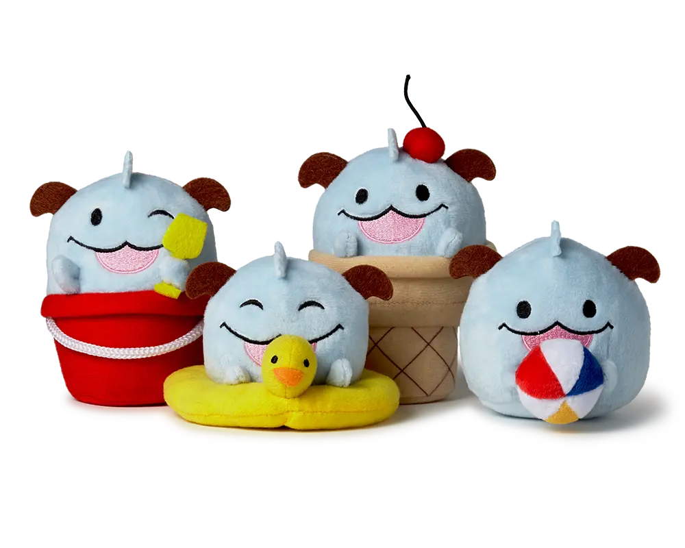 Mini Summer Poro 4-Pack — Riot Games, plush