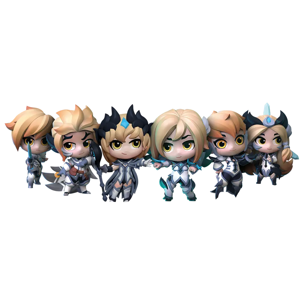 Invictus Gaming Team Mini Set — Riot Games, figure, 2019