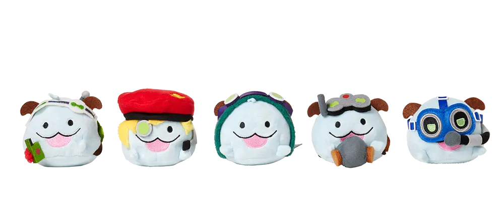 Pomega Squad Mini Plush Pack — Riot Games
