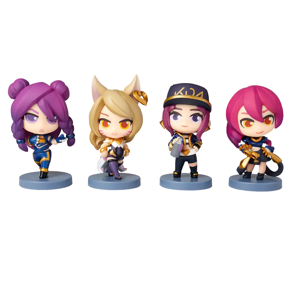K/DA Team Minis Set — Riot Games, figure, 2019
