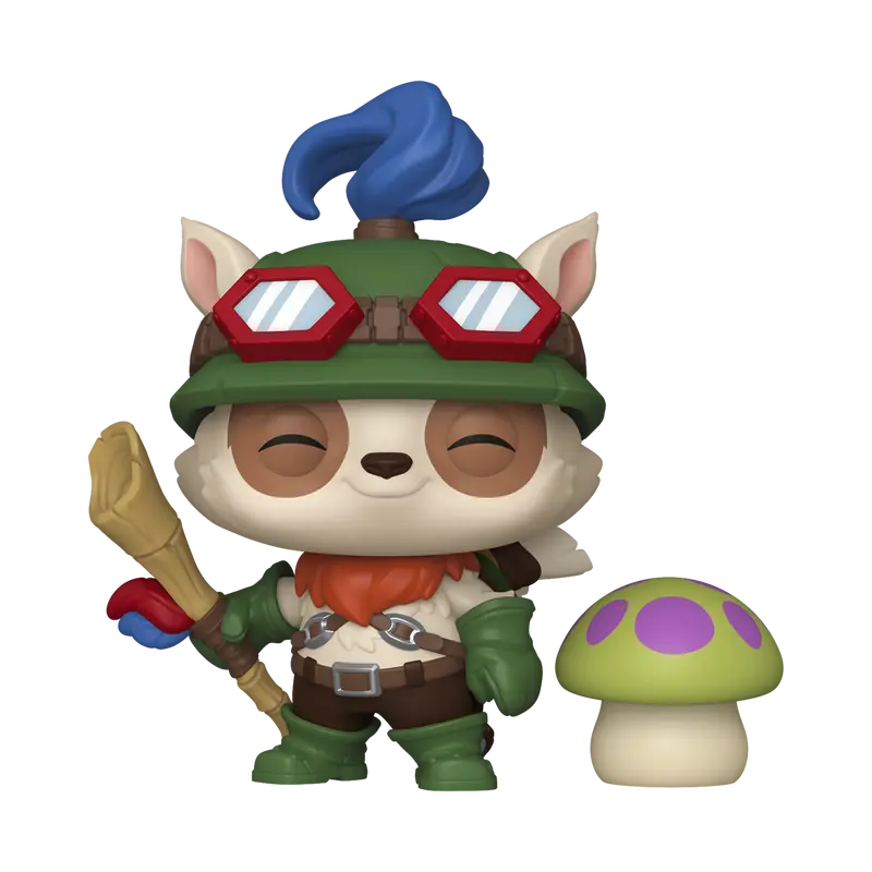 Pop! & Buddy Teemo with Mushroom — Funko, figure