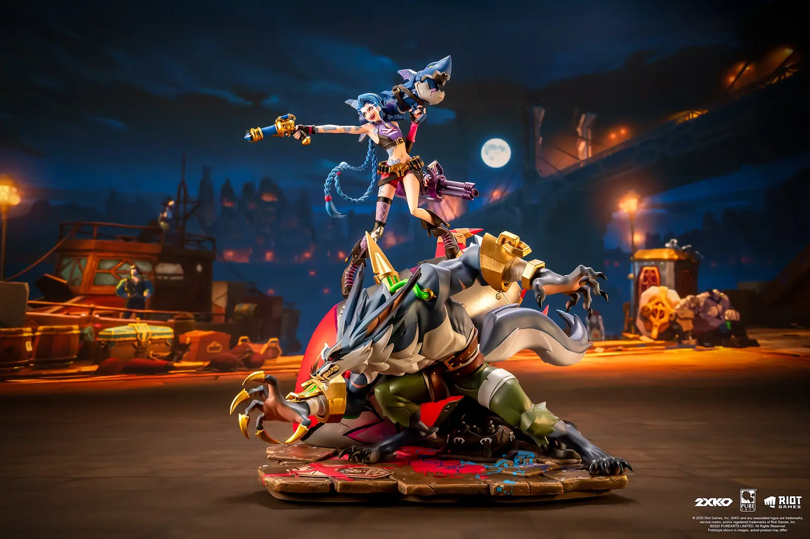 2XKO Jinx & Warwick 1/10 Scale Statue — PureArts, 2025