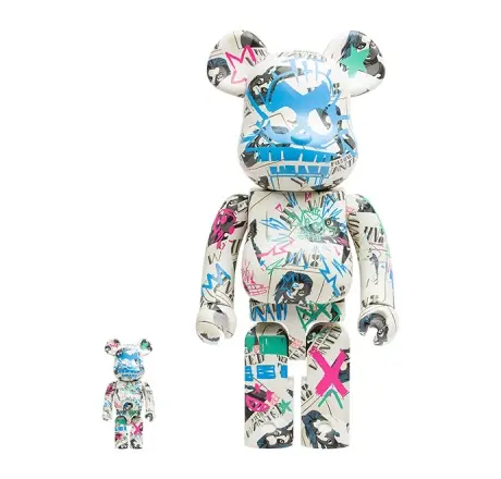BE@RBRICK x Jinx Graffiti Set — Find Jinx & Jinx Graffiti (100% + 400%) Two-Pack — Riot Games, figure, 2026