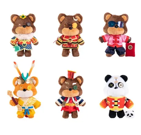 Lunar Revel Series Tibbers Plush Keychain Blind Box — Riot Games, 2020