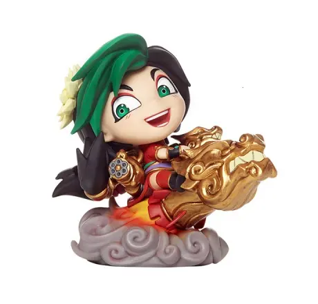 Dragon Blaze Jinx Figure — Riot Games, 2017