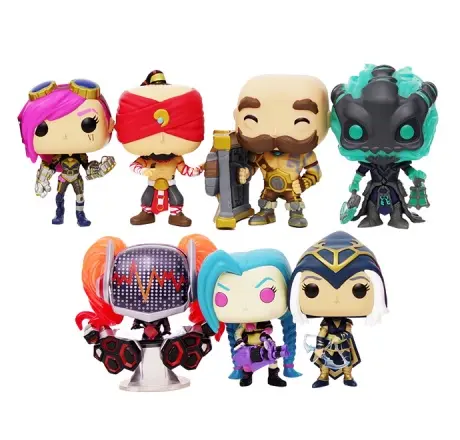 Funko POP! League of Legends Collaboration Family Set (7-Pack) — Riot Games, figure, 2018
