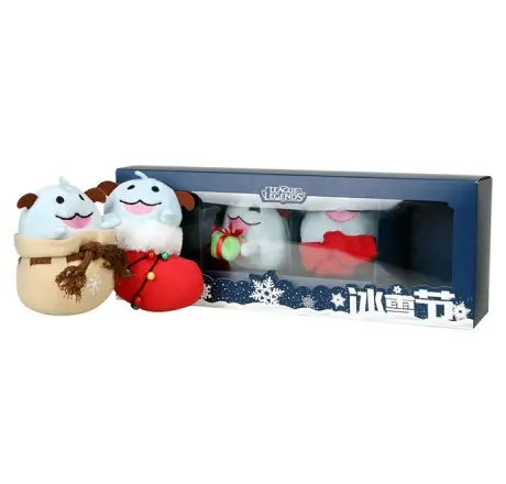 Poro Mini Plush Festival Edition (Set of 4) — Riot Games, 2017