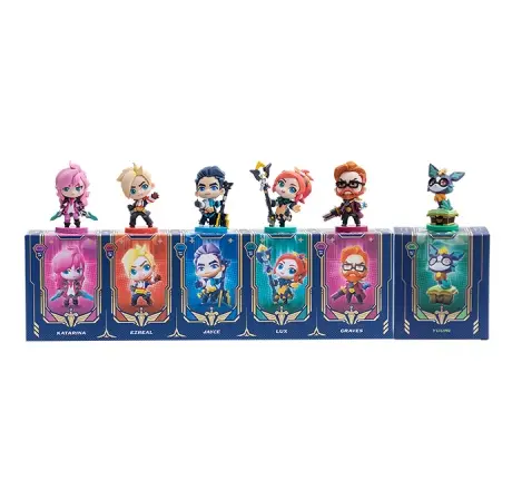 Battle Academia Mini Figure Set — Limited Bundle — Riot Games, 2021