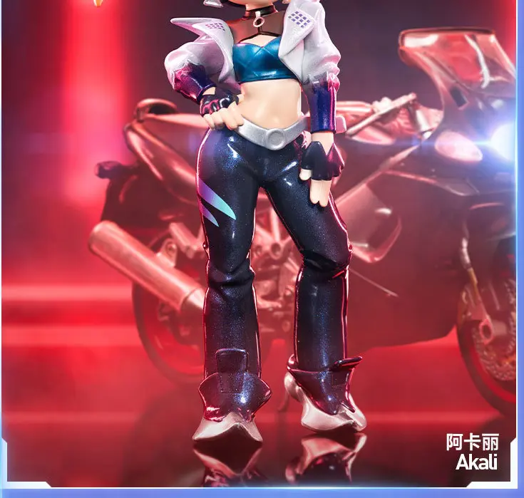 Akali — LoL K/DA ALL OUT Series (Pop Mart)