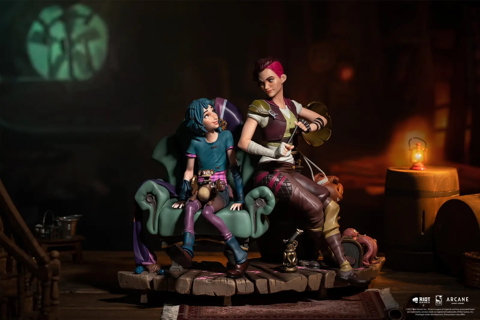 Arcane Powder & Vi 1/6 Scale Statue — PureArts, 2021