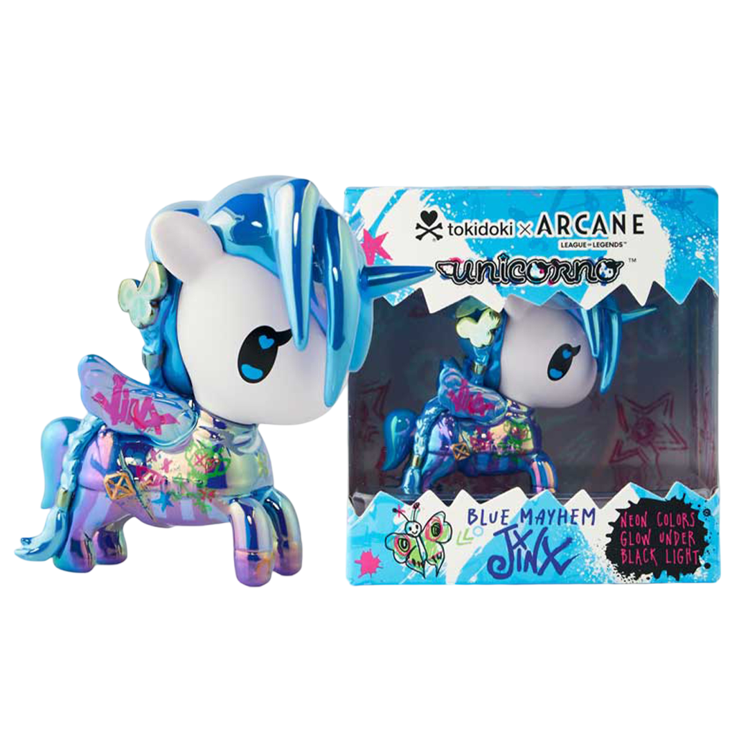tokidoki x Arcane Unicorno Special Edition Blue Mayhem Jinx