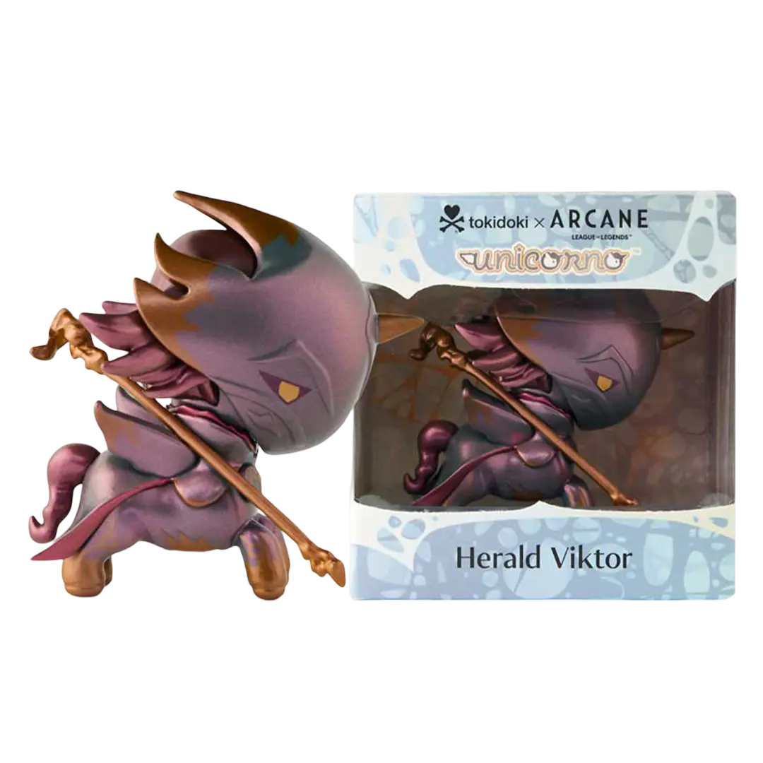 tokidoki x Arcane Unicorno Special Edition Herald Viktor — figure